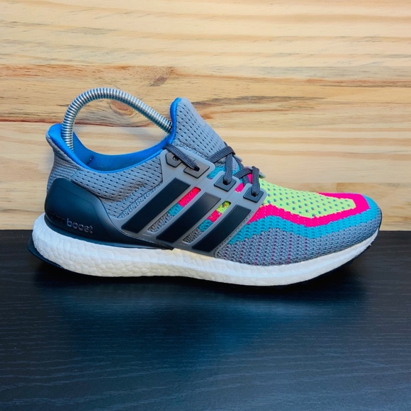 New Adidas Ultra Boost 2.0 Multi Color Running - Picture 2 of 8